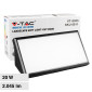 V-Tac VT-8055 Lampada LED da Muro 20W Wall Light SMD Applique IP65 Colore Nero - SKU 6810 / 6811 / 6812