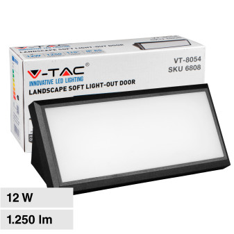 V-Tac VT-8054 Lampada LED da Muro 12W Wall Light SMD Applique