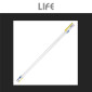 Immagine 5 - Life Tubo LED Plafoniera 45W Lampadina SMD IP65 150cm - mod.