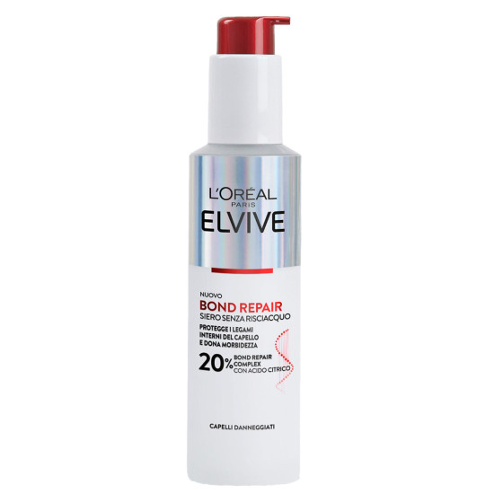 L'Oréal Paris Elvive Bond Repair Siero Per Capelli Danneggiati - Flacone da 150ml L'Oréal Paris Elvive Bond Repair Siero Per Capelli Danneggiati - Flacone da 150ml