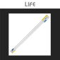 Immagine 6 - Life Tubo LED Plafoniera 80W Lampadina SMD IP65 150cm - mod.