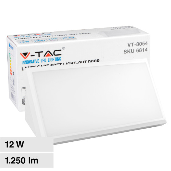 V-Tac VT-8054 Lampada LED da Muro 12W Wall Light SMD Applique V-Tac VT-8054 Lampada LED da Muro 12W Wall Light SMD Applique