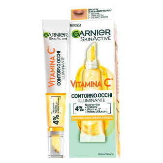 Garnier SkinActive Vitamina C Contorno Occhi Crema Illuminante per Occhi...