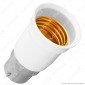 V-Tac Adattatore per Lampadine da B22 a E27 - SKU 3419 [TERMINATO]