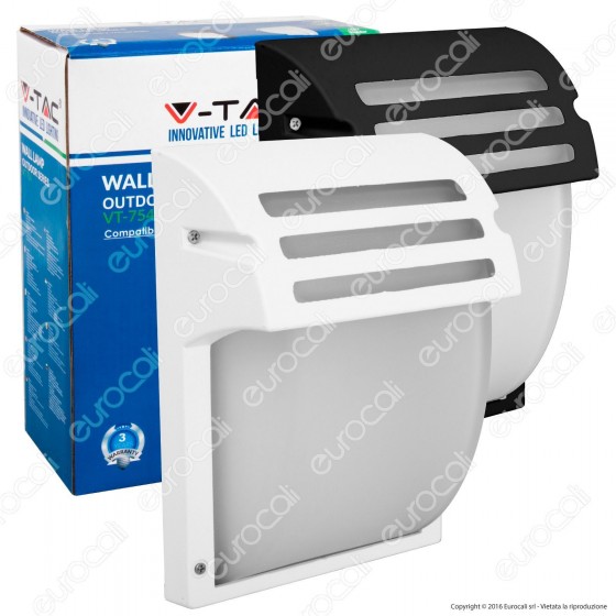 V-Tac VT-754 Portalampada da Giardino Wall Light da Muro per V-Tac VT-754 Portalampada da Giardino Wall Light da Muro per