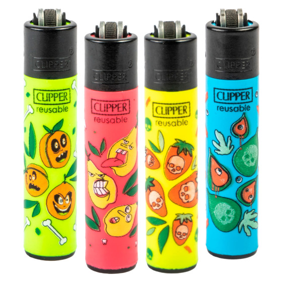 Clipper Juicy Dreams - Serie da 4 Accendini a Pietrina Clipper Juicy Dreams - Serie da 4 Accendini a Pietrina