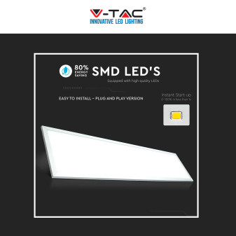 V-Tac VT-12031 6 Pannelli LED 120x30 29W SMD con Driver