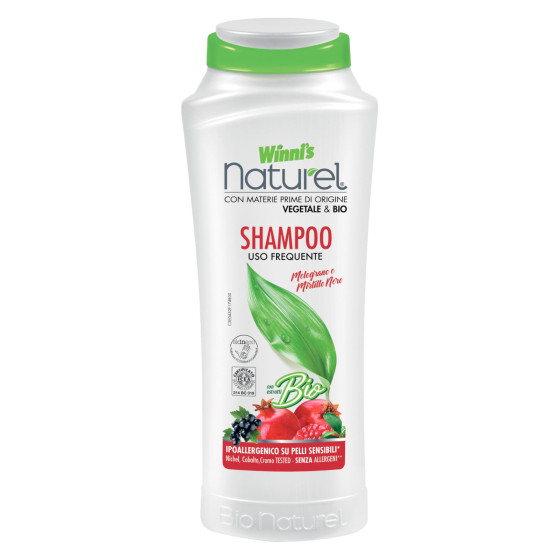 Shampoo Bio Uso Frequente Melograno e Mirtillo Winni's Shampoo Bio Uso Frequente Melograno e Mirtillo Winni's