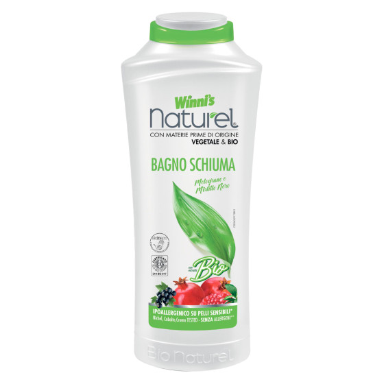 Bagno Schiuma Bio Pelli Sensibili Melograno Mirtillo Winni's Bagno Schiuma Bio Pelli Sensibili Melograno Mirtillo Winni's