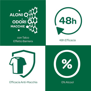 Deodorante Invisibile Spray 48h 0% Alcol Profumo Borotalco