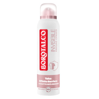 Borotalco Invisibile Spray 48h 0% Alcol Profumo Cipriato