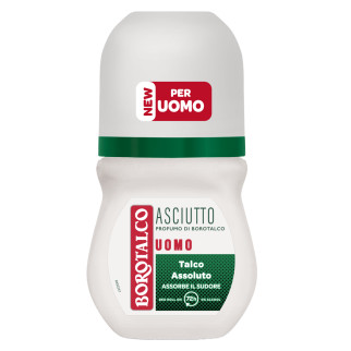 Asciutto Uomo Deodorante Deo Roll-On 72h 50ml Borotalco