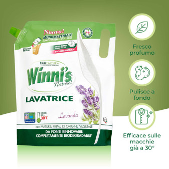 Detersivo Liquido Concentrato per Lavatrice Lavanda Winni's