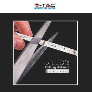 VT-5050 Kit Striscia LED 54W Flessibile RGB 12V 5m V-Tac