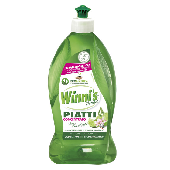 Detergente Concentrato per Piatti e Stoviglie Winni's