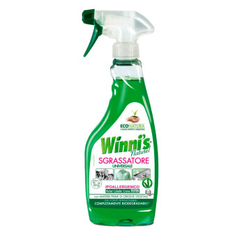 Winni's Naturel Sgrassatore Universale Detergente Spray Multiuso - Flacone da...