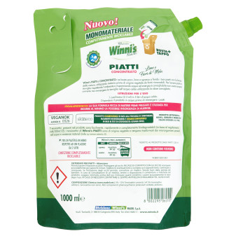 Detersivo Concentrato per Piatti e Stoviglie Winni's