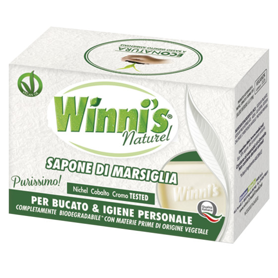 Sapone di Marsiglia Purissimo Solido Winni's Naturel Sapone di Marsiglia Purissimo Solido Winni's Naturel