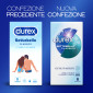 Immagine 9 - Preservativi Durex Settebello Classico con Forma Easy On - Confezione da 6 Profilattici