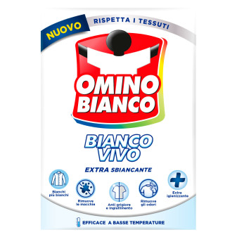 Omino Bianco Additivo in Polvere Bianco Vivo Extra Sbiancante 5in1 per...