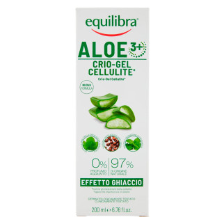 Crio-Gel Cellulite Effetto Ghiaccio con Aloe Vera - 200ml Equilibra