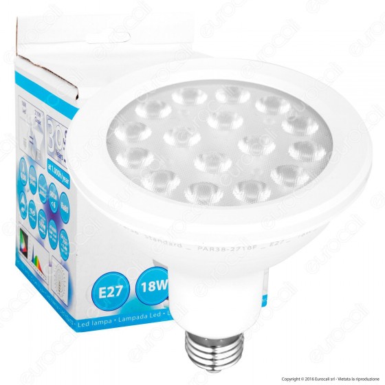 SkyLighting Lampadina LED E27 18W Bulb Par Lamp PAR38