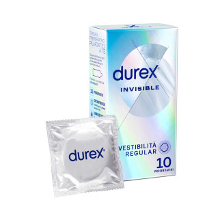 Preservativi Durex Invisible Extra Sottile da 10