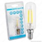 SkyLighting Lampadina LED E14 2W Tubolare a Filamento - mod. T25-1402C / T25-1402D / T25-1402F [TERMINATO]