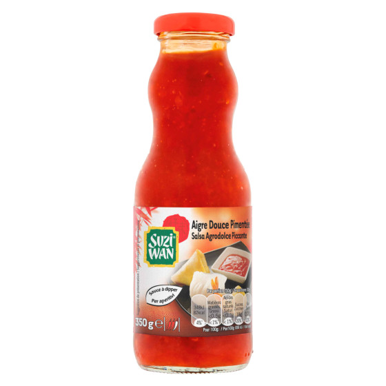 Salsa Agrodolce Piccante per Aperitivi 350g Suzi Wan Salsa Agrodolce Piccante per Aperitivi 350g Suzi Wan