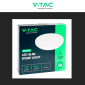 Immagine 11 - V-Tac Gallery VT-8418 Plafoniera LED Rotonda 18W SMD Changing Color CCT 3in1 con Driver - SKU 217605