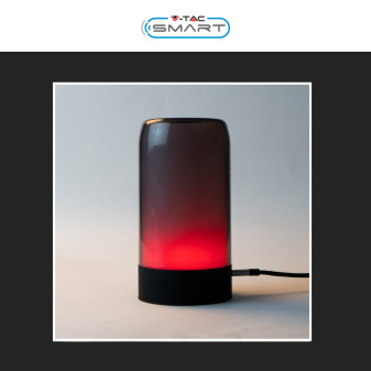 VT-7208 Lampada LED da Tavolo 8W RGB Colore Nero V-Tac Smart