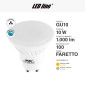 Immagine 4 - LED Line Lampadina LED GU10 10W Faretto Spotlight SMD Dimmerabile in Ceramica - mod. 470218 / 470225 [TERMINATO]