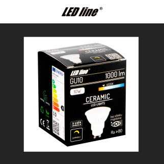 Lampadina LED GU10 10W Faretto SMD Dimmerabile LED Line