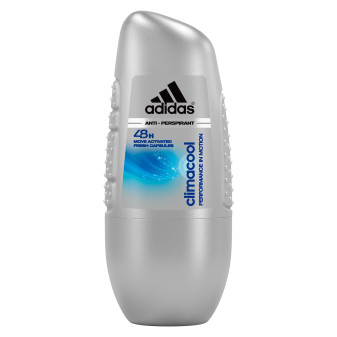 Adidas Climacool 48h Anti-Perspirant Deodorante Roll-On Uomo - Flacone da 50ml
