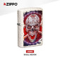 Immagine 3 - Zippo Accendino a Benzina Ricaricabile ed Antivento con Fantasia Skull Design - mod. 49410 [TERMINATO]