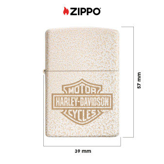 Accendino Zippo 49467 Harley-Davidson Ricaricabile Antivento