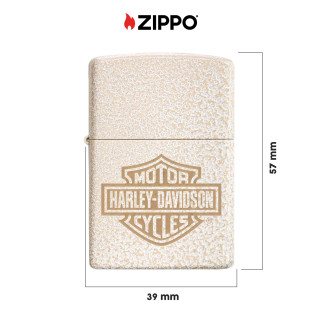 Accendino Zippo 49467 Harley-Davidson Ricaricabile Antivento