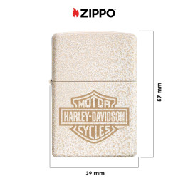 Accendino Zippo 49467 Harley-Davidson Ricaricabile Antivento