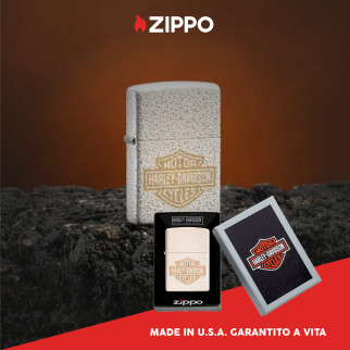 Accendino Zippo 49467 Harley-Davidson Ricaricabile Antivento