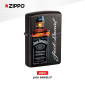 Immagine 2 - Zippo Accendino a Benzina Ricaricabile ed Antivento con Fantasia Jack Daniel's - mod. 49321 [TERMINATO]