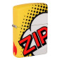 Immagine 1 - Zippo Accendino a Benzina Ricaricabile ed Antivento con Fantasia Zippo Pop Art - mod. 49533