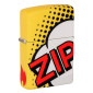 Zippo Accendino a Benzina Ricaricabile ed Antivento con Fantasia Zippo Pop Art - mod. 49533