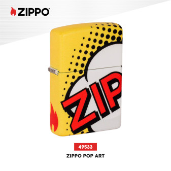 Accendino Zippo mod. 49533 Pop Art Ricaricabile Antivento