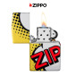 Immagine 5 - Zippo Accendino a Benzina Ricaricabile ed Antivento con Fantasia Zippo Pop Art - mod. 49533