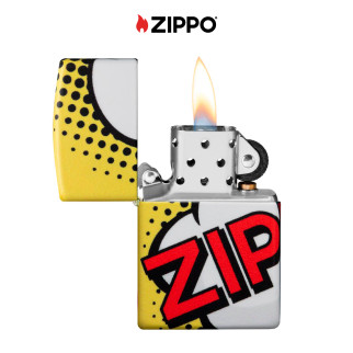 Accendino Zippo mod. 49533 Pop Art Ricaricabile Antivento