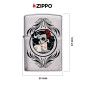 Immagine 4 - Zippo Accendino a Benzina Ricaricabile ed Antivento con Fantasia Tattoo Mask - mod. 49253 [TERMINATO]