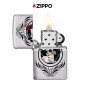 Immagine 5 - Zippo Accendino a Benzina Ricaricabile ed Antivento con Fantasia Tattoo Mask - mod. 49253 [TERMINATO]
