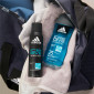 Immagine 3 - Adidas Ice Dive Cool e Aquatic Deodorante Spray Uomo Anti-Traspirante 48H - Flacone da 150ml