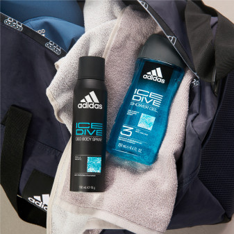 Ice Dive Cool e Aquatic Deodorante Spray Uomo 48h Adidas