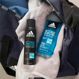 Ice Dive Cool e Aquatic Deodorante Spray Uomo 48h Adidas